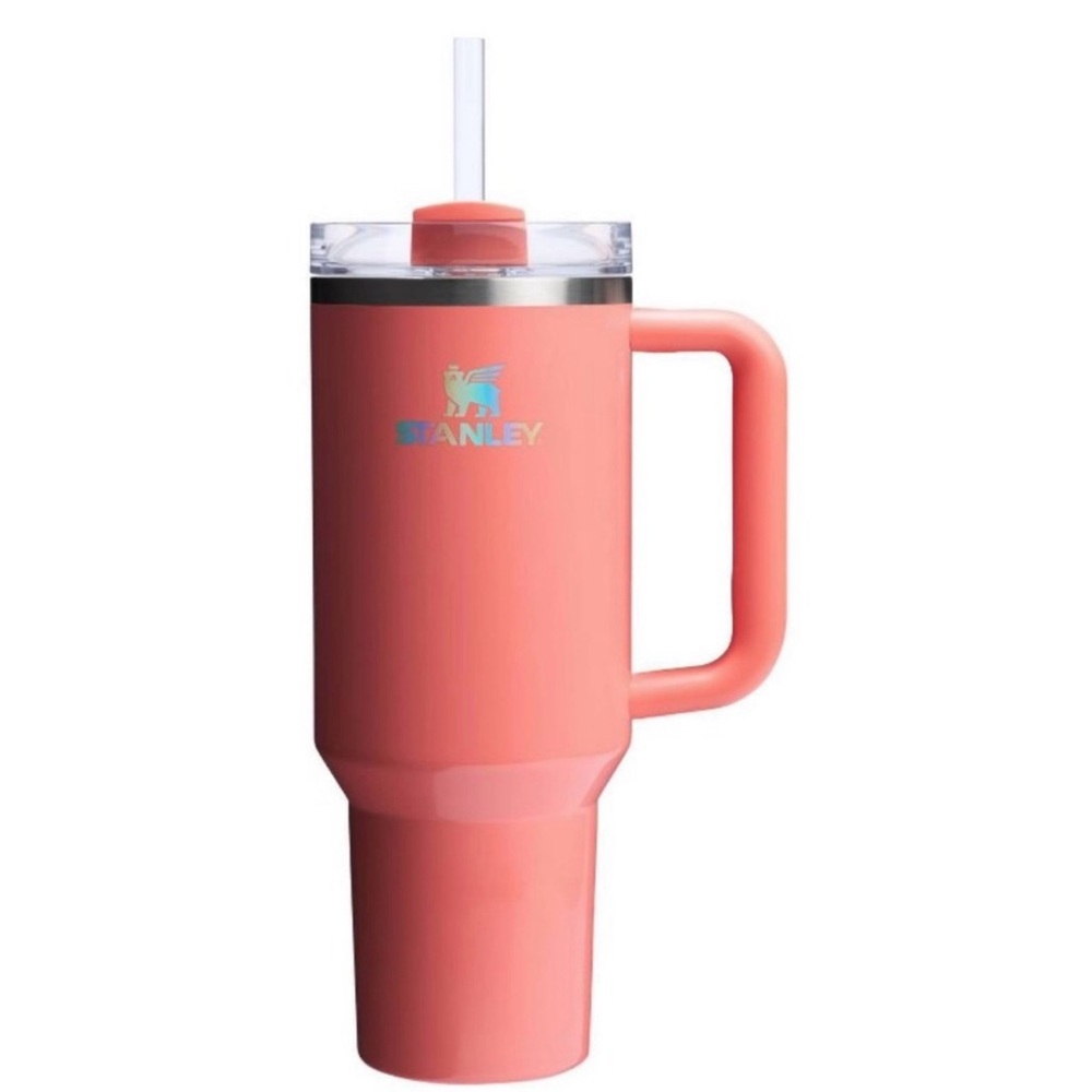 Stanley Pucker Peach 40 oz Stainless Steel H2.0 Quencher Tumbler